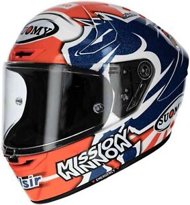 Suomy SR-GP Dovi Replica Motorcycle Helmet Blue/Orange