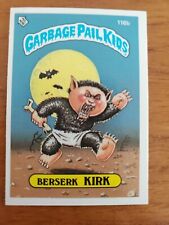 Topps UK Garbage Pail Kids 1986 Series 3 Sticker Berserk Kirk 116b