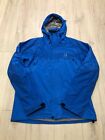 Men's Haglofs Goretex XCR Shell Mountain Waterproof Outdoor Blue Jacket Size XL