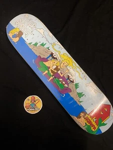 SUPER RARE Tyler Surrey Beavis And Butthead Sk8mafia Skateboard Deck MTV Shrink - Picture 1 of 9