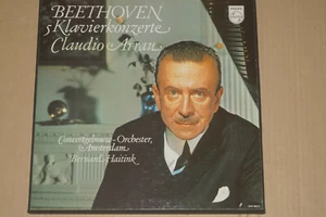 Beethoven, Claudio Arrau, Haitink -5 Klavierkonzerte- 4xLP Box-Set near mint - Picture 1 of 1