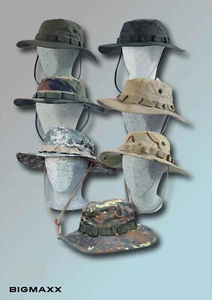 Boonie Hat US Army Tropen Sombrero de arbusto sombrero de cama en muchos colores y tamaños - Imagen 1 de 15