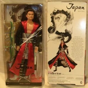 BARBIE JAPAN KEN SAMURAI HYBRID - NEUER GELENKKÖRPER MIT EXOTISCHEN TATTOOS EICHE - Bild 1 von 12