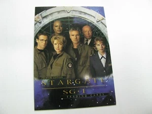 Stargate SG-1 Season 1 Promo Card P1  Scifi hobby 2001 Rittenhouse - Picture 1 of 2