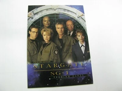 Stargate SG-1 Season 1 Promo Card P1  Scifi hobby 2001 Rittenhouse - Image 1 of 2