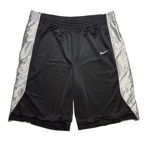 Pantalones Cortos de Baloncesto Nike Forrados a Rayas Negros Blancos Para Hombre XL - Imagen 1 de 8