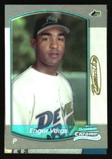 2000 Bowman Chrome Refractors # 226 Enger Veras