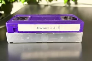 Macross 7 Manga VHS FanSub English Anime Episodes 5-8 Vintage - Picture 1 of 3