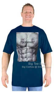 T-shirt uomo grande Metafora Spartaco taglie 6XL 7XL 8XL - Foto 1 di 1