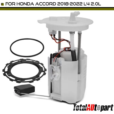 Fuel Pump Assembly w/ 4-Blade for Honda Accord 2018 2019 2020 2021-2022 L4 2.0L - Image 1 of 4