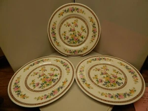 TRE PIATTI DA PORTATA COALPORT FIORE DEL TIBET 10 7/8" - Foto 1 di 4