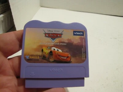 VTECH VSMILE DISNEY'S PIXAR CARS REV IT UP RADIATOR SPRINGS WORKS USED - Image 1 of 2