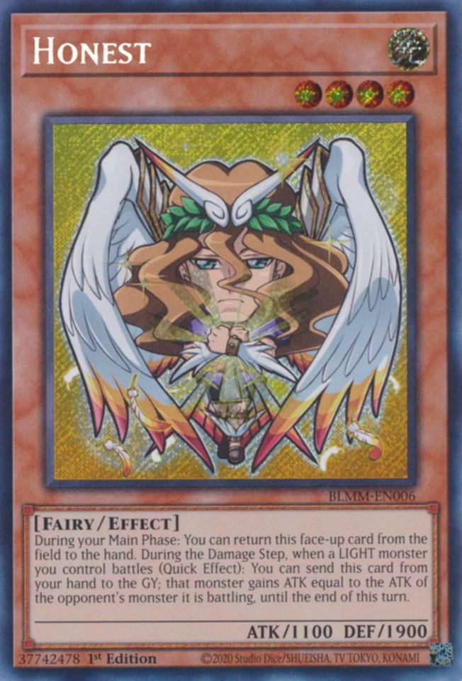 1X Casi Nuevo Honesto (Chibi Art) - BLMM-EN006 - Secreto Raro 1ª Edición Foto 1 de 1