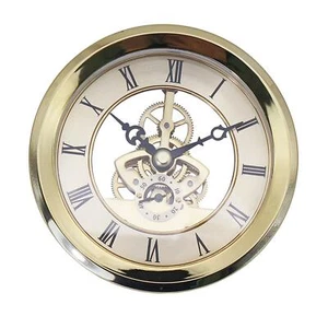 4" Transparent Skeleton Clock DIY Decoration - Picture 1 of 7
