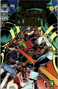 STRIKE FORCE LEGACY #1 Estampado de Cubierta Dorada Conmemorativa, Comico 1993 en muy buen estado+ - Imagen 1 de 12