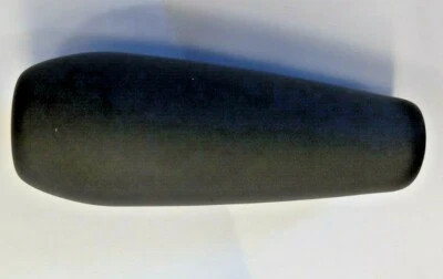 RICAMBIO PORCELLANA NERA per MANIGLIA PORTA FOCOLARE STUFE-CUCINE A LEGNA WEKOS