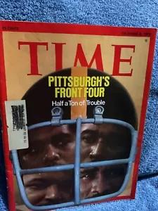 December 8, 1975 TIME Magazine Pittsburgh Steelers Front Four - Picture 1 of 4