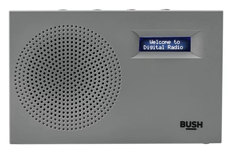 Bush Portable DAB FM Radio Compact CD Display  Sandy Grey-UK - Image 1 of 1