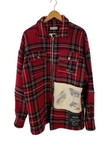 Palm Angels Giacca 48 Lana ROSSO PMGA052F19656023 