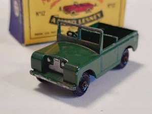 MATCHBOX Land Rover Series II No 12 Model Toy Car Collectible Vintage - Picture 1 of 11