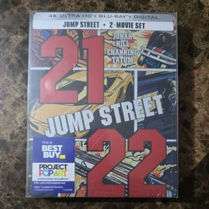 21/22 Jump Street 4K UHD/Bluray/Digital Steelbook W/ Protective Sleeve - Picture 1 of 1