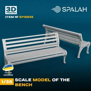 Benches (2 pcs) Scale Model Kit 1:35 Spalah SP16835 - Picture 1 of 1