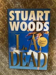 L.A. Dead by Stuart Woods HCDJ1st signed  2000 - Picture 1 of 6