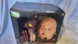 Dämonenkopf Clinger 3D Horror Sidekick sitzt auf der Schulter Halloween Kostüm  - Bild 1 von 10