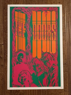 Pôster Saladino The Doors - Original 1967 - Imagem 1 de 2