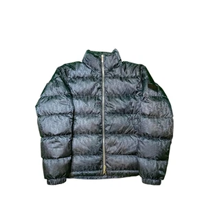 Dior Oblique Blue Puffer Coat - Picture 1 of 10
