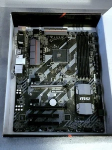MSI B350 Tomahawk - AM4 - potenziell nicht funktionsfähig wie besehen / für Ersatzteile - Bild 1 von 4