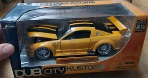 JADA TOYS DUB CITY KUSTOM$ KUSTOMS CUSTOMS 1:24 SCALE MUSTANG GT-R CONCEPT - Picture 1 of 6
