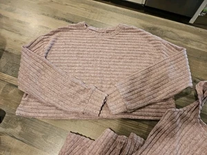 Juego de salón de 2 piezas usado para mujer, L, malva, ligero - Imagen 1 de 6