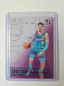 2022-23 Panini Donruss LaMelo Ball Craftsmen PURPLE Press Proof #1 - Picture 1 of 4