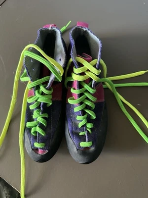 Zapatos de escalada Merrell Flashdance de cuero de caña alta para mujer talla 6,5 Foto 1 de 4