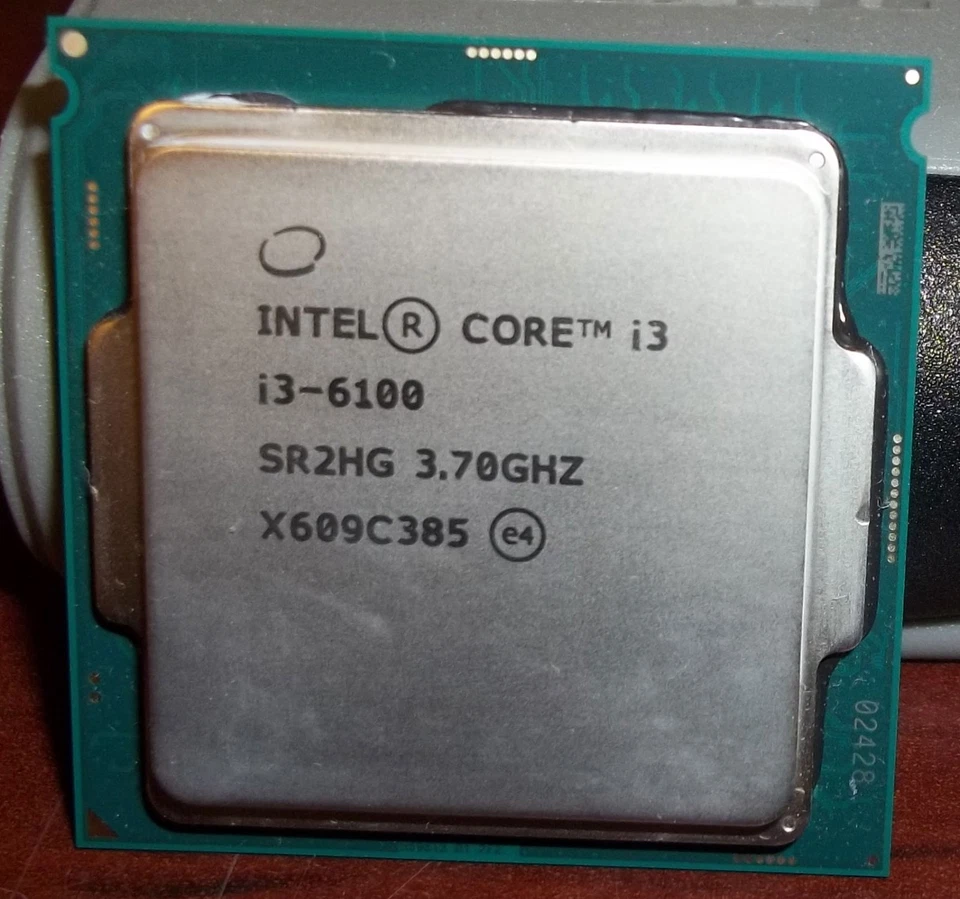 Procesador Intel Core i3-6100 - 3,7 GHz de doble núcleo (SR2HG) Foto 1 de 1