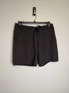 Patagonia Wavefarer Boardshorts Damen schwarz Tasche Nylon Short Größe 10 - Bild 1 von 7