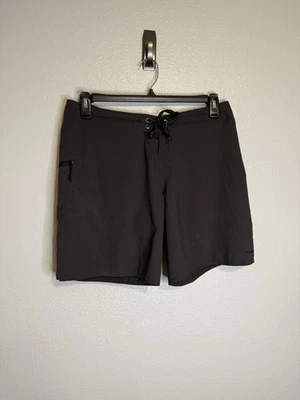 Pantalones Cortos Patagonia Wavefarer Board Shorts Para Mujer Negro Bolsillo Nylon Talla 10 Foto 1 de 4
