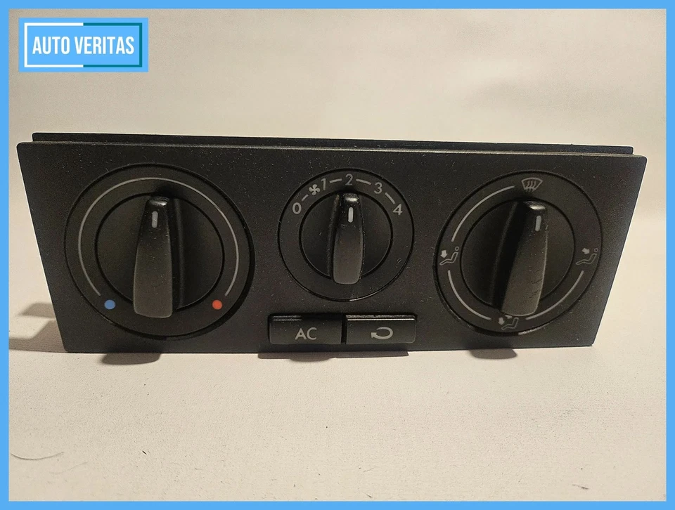 Original VW Golf IV 1J1 Heating operation Air conditioning control panel 1J08200 - Image 1 of 4