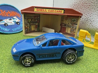 Darda Motor Opel Calibra Blue VHTF RARE Pullback Friction Car Pull Back - Image 1 of 4