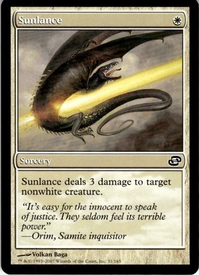 MTG Sunlance NEARMINT NM / Magic The Gathering : Planar Chaos - Image 1 of 2