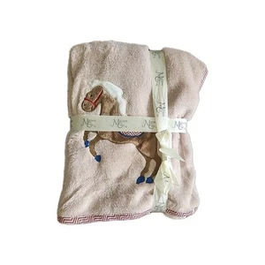 SOFT!!! Mason Chic -- Carson The Colt-- Plush Baby Blanket Cowboy/ Cowgirl NEW! - Picture 1 of 11