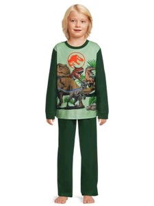Boys Licensed Character Pajamas, 2-Piece - Jurassic World, Small - Picture 1 of 1