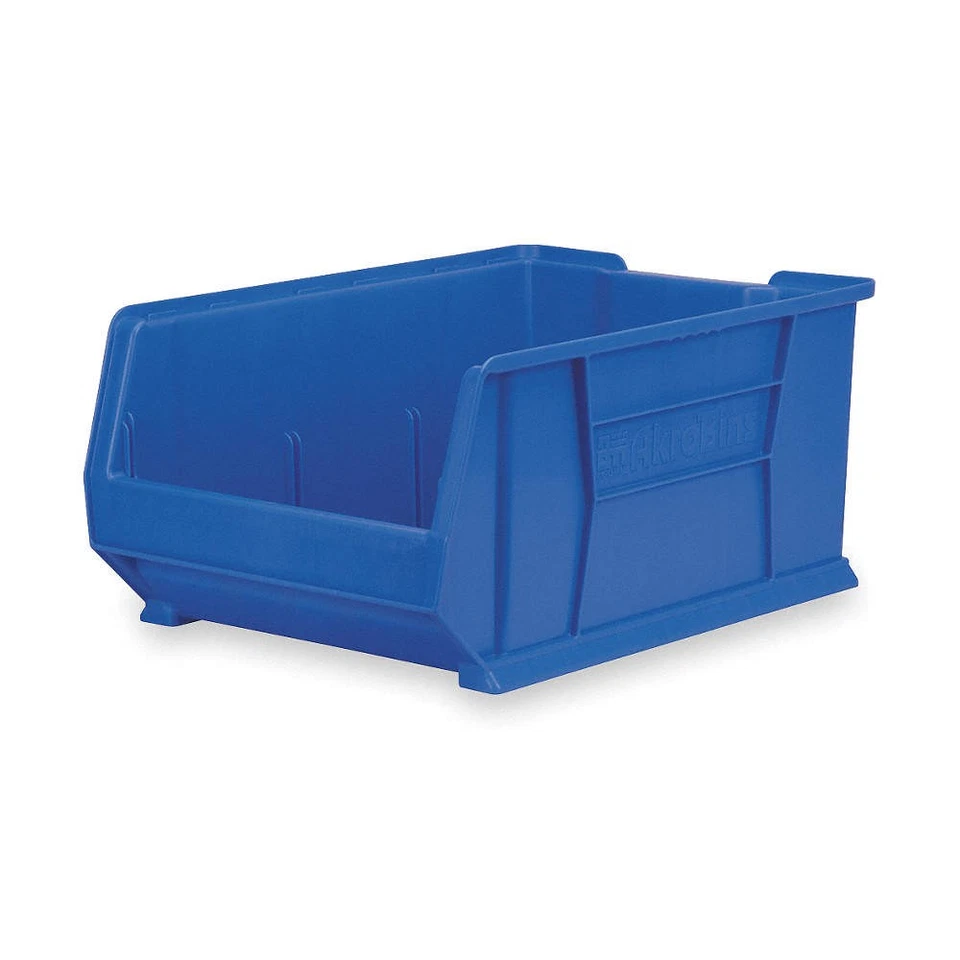 AKRO-MILS 30288BLUE Super Size Bin,Blue,Plastic,11 in 3FWA2 - Image 1 of 1
