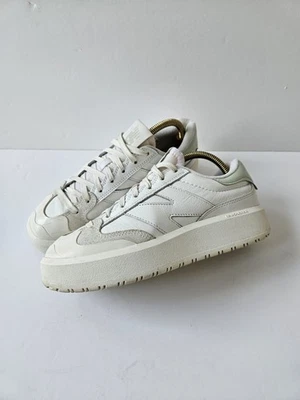 Women's New Balance CT302 White/Beige Trainers Leather Gym Shoes UK Size 6 - Image 1 of 4