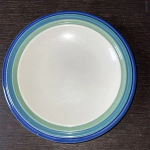Pfaltzgraff Ocean Breeze 8" Blue Green Teal Stoneware Sandwich Salad Plate USA - Picture 1 of 2