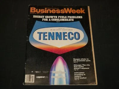 1981 NOVEMBER 23 BUSINESS WEEK MAGAZINE - TENNECO - ENERGY GROWTH - L 2362 - Image 1 of 2
