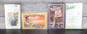 Glenn Miller Orchestra Music, Lawrence Welk, Christmas, Cassette Tape Set of 4 - Picture 1 of 5