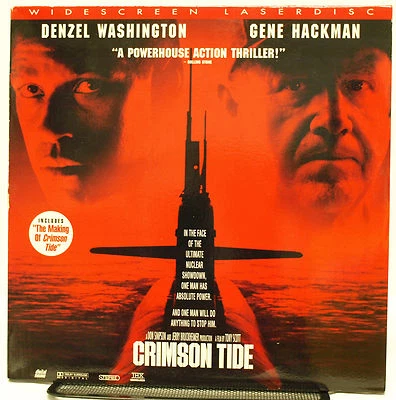 Crimson Tide (1995) - Laserdisc - Widescreen THX Extended Edition - Washington - Image 1 of 2