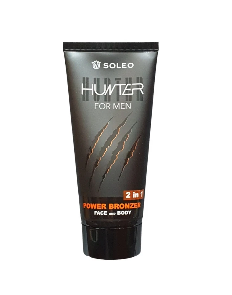 Soleo/Hunter for Men 2-in-1 Power Bronzer Face & Body 150 ml/Solariumkosmetik